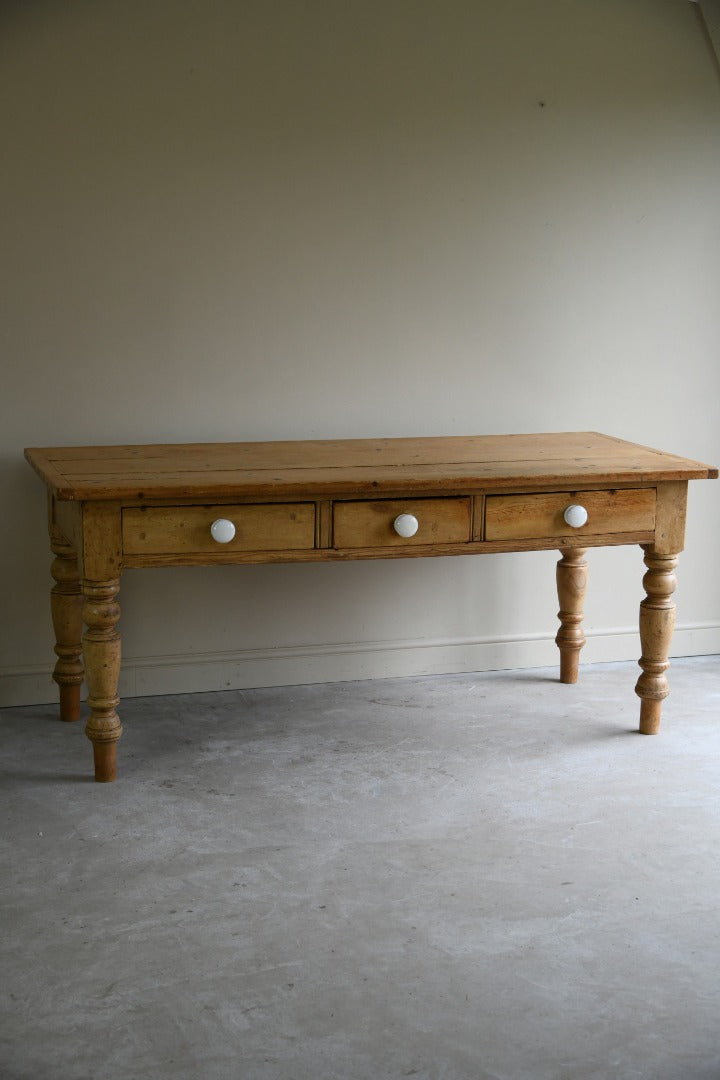 Rustic Pine Kitchen Table