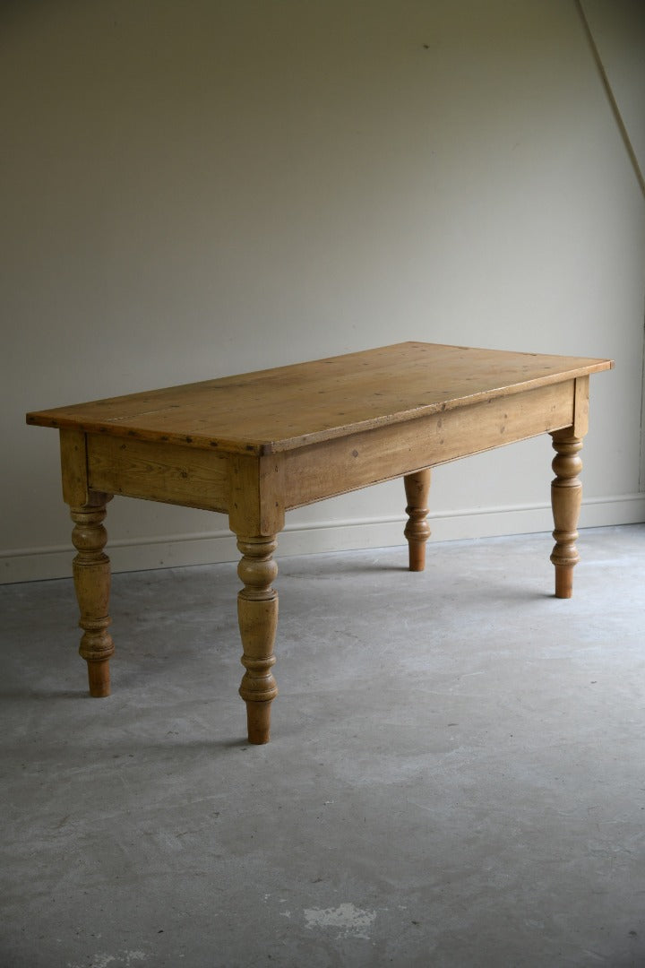 Rustic Pine Kitchen Table