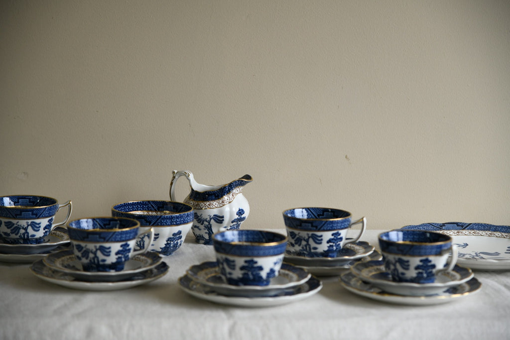 Booths Real Old Willow Part Tea Set