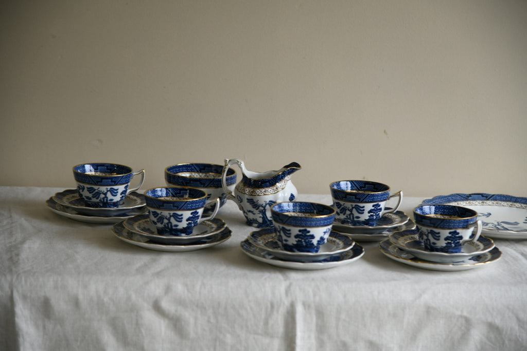 Booths Real Old Willow Part Tea Set