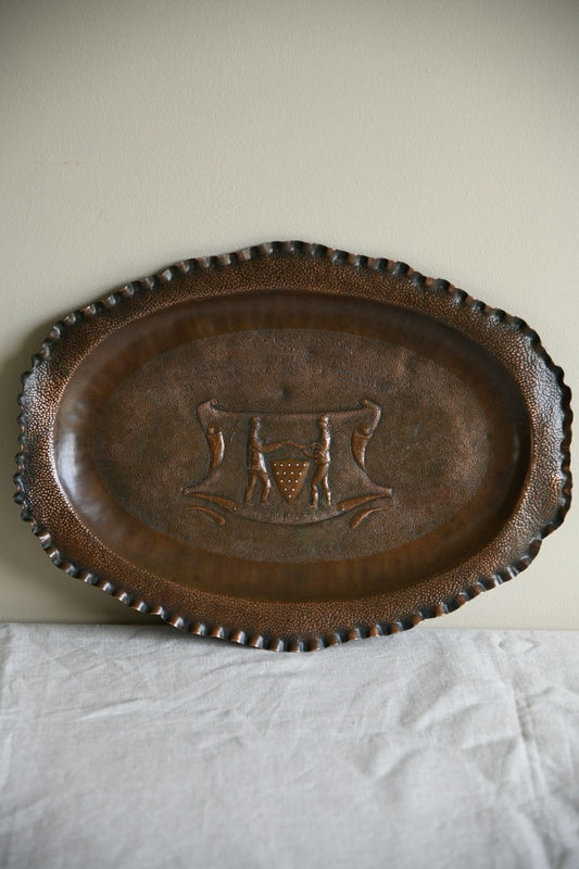 Cornish Copper Tray