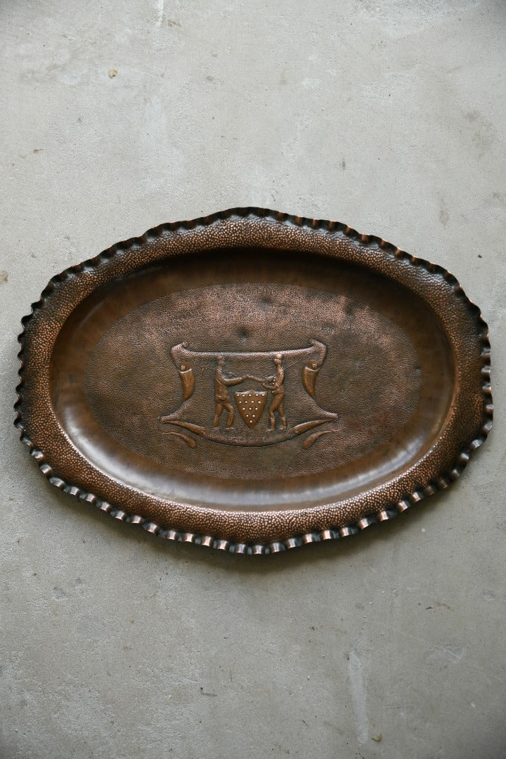 Cornish Copper Tray