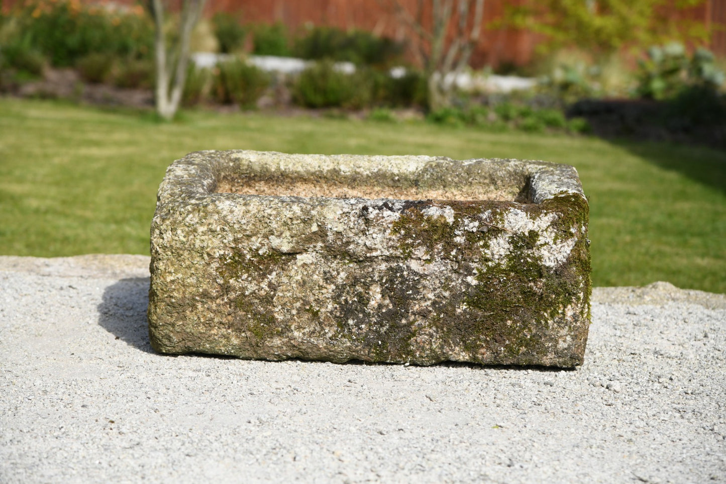 Large Granite Trough Planter