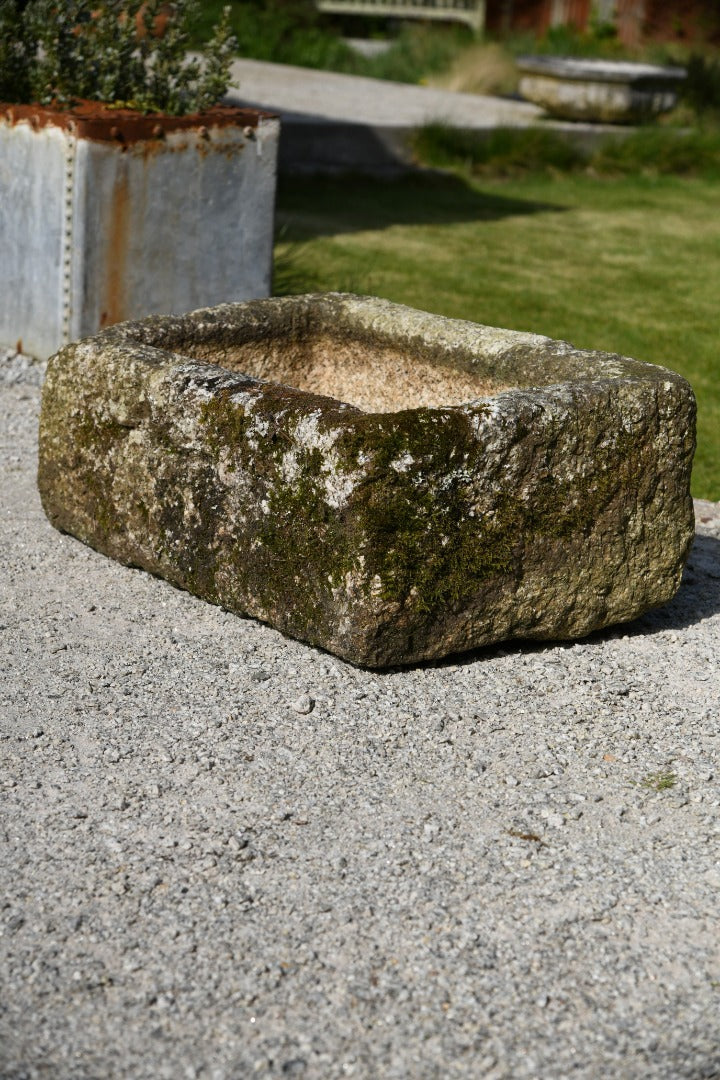 Large Granite Trough Planter