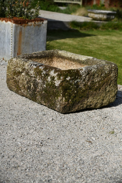 Large Granite Trough Planter