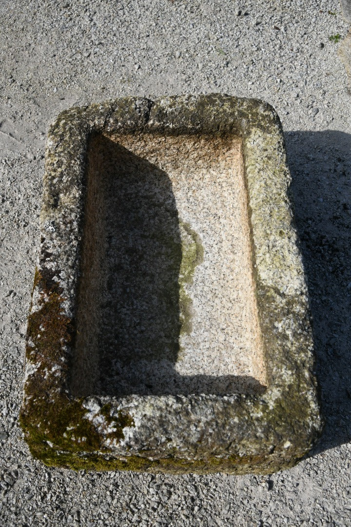 Large Granite Trough Planter