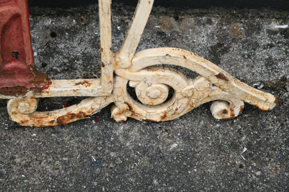 Antique Edwardian Cast Iron Gate Overthrow