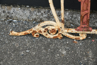 Antique Edwardian Cast Iron Gate Overthrow