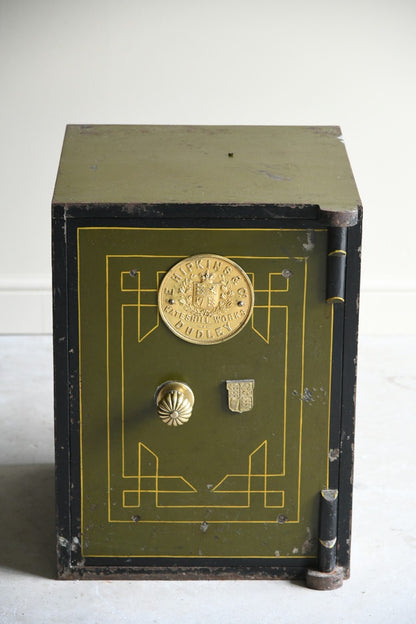 Antique Victorian E Hipkins & Co Steel Safe