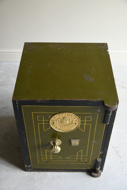 Antique Victorian E Hipkins & Co Steel Safe