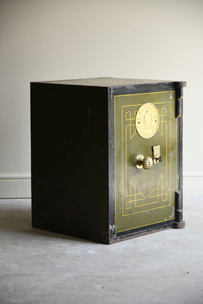 Antique Victorian E Hipkins & Co Steel Safe