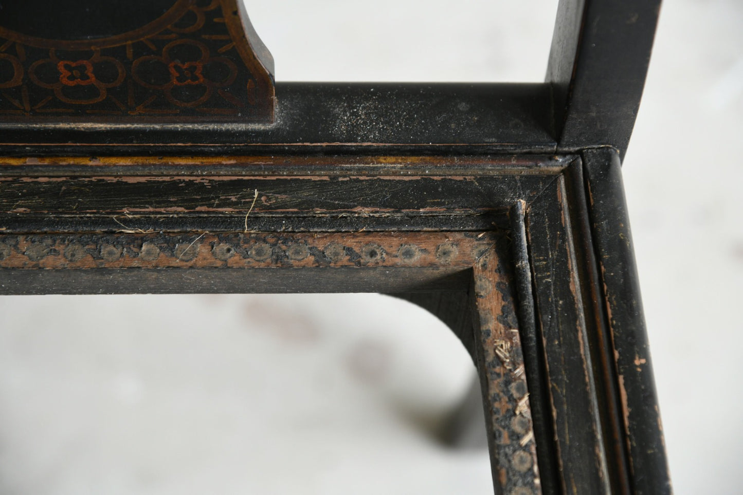 Antique Chinoiserie Stool