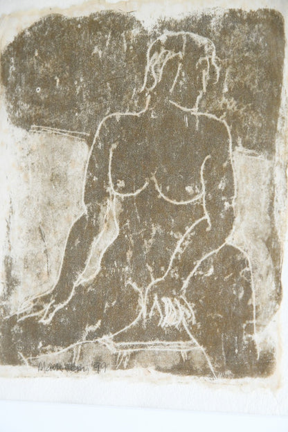 Mark Veny Nude Monoprint