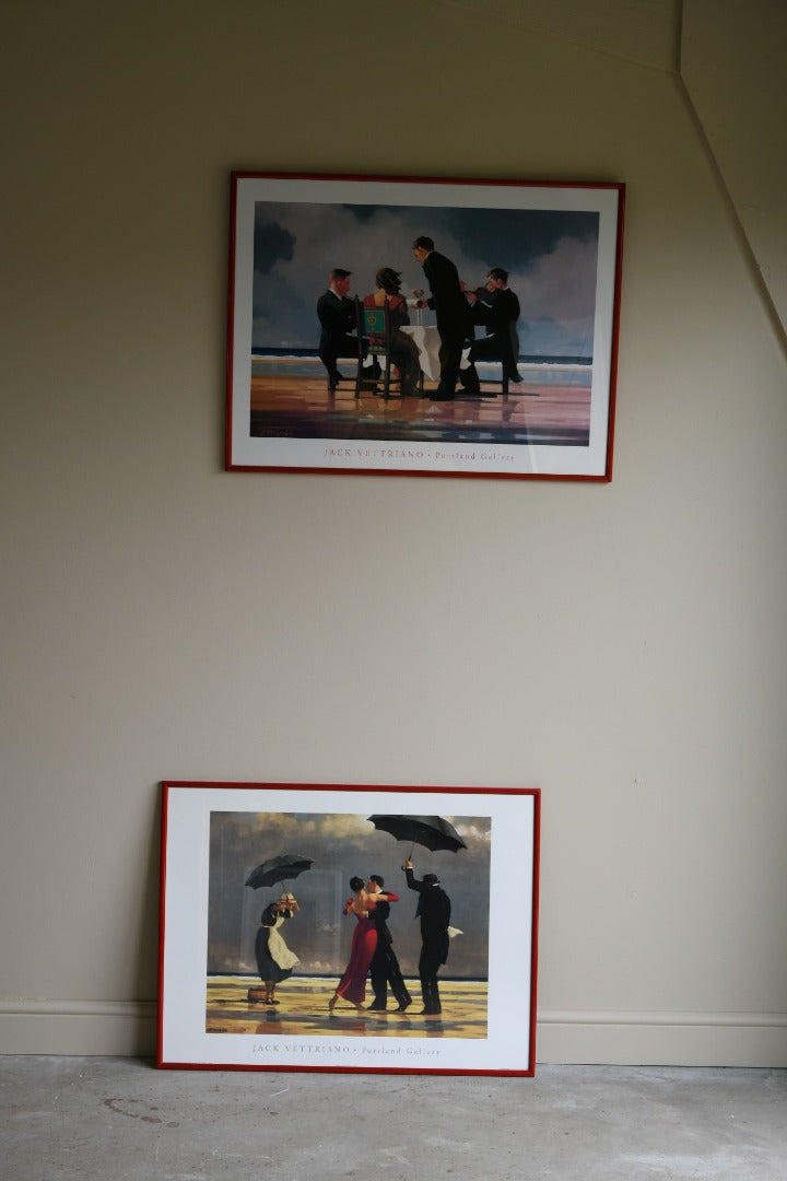 Pair Jack Vettriano Framed Prints