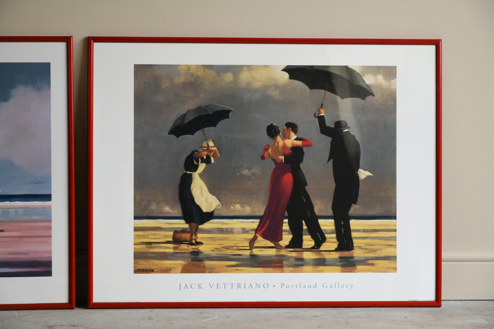 Pair Jack Vettriano Framed Prints