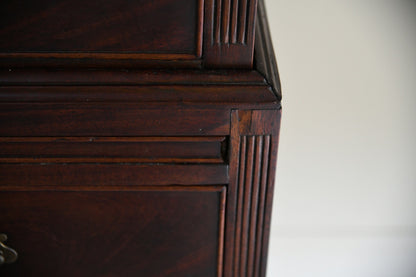 Antique Mahogany Georgian Chest on Chest