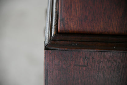 Antique Mahogany Georgian Chest on Chest