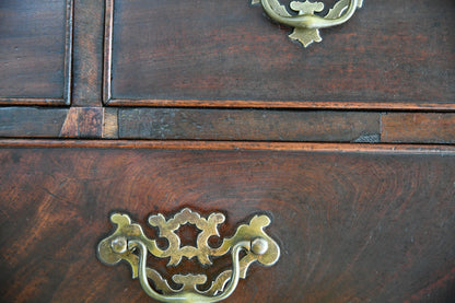 Antique Mahogany Georgian Chest on Chest