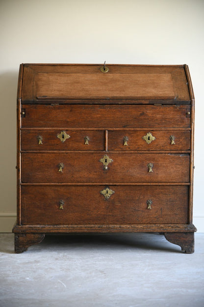 Antique Georgian Oak Bureau