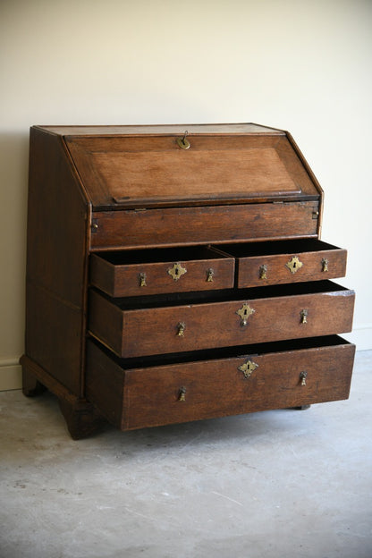 Antique Georgian Oak Bureau