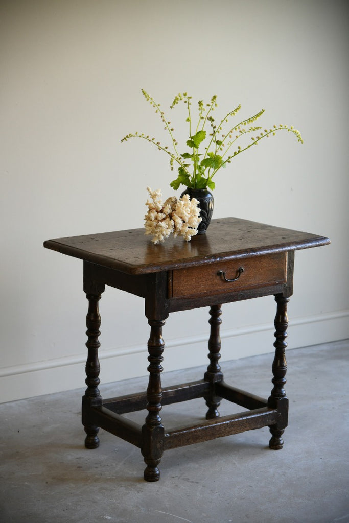 Rustic English Side Table