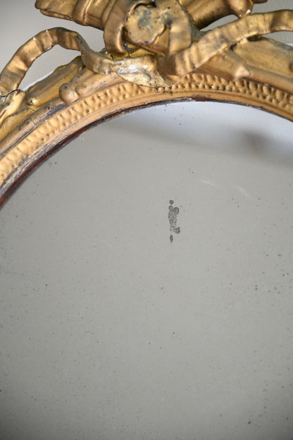 Antique Giltwood & Gesso Toilet Mirror