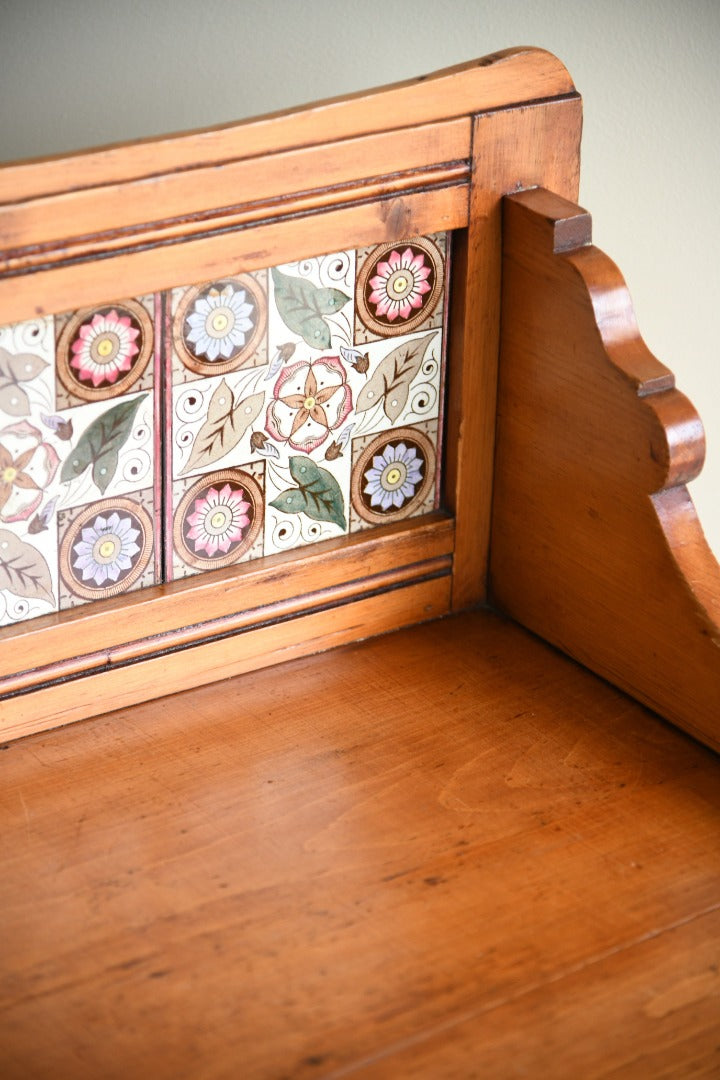 Victorian Pine Washstand