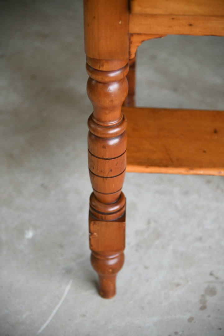 Victorian Pine Washstand