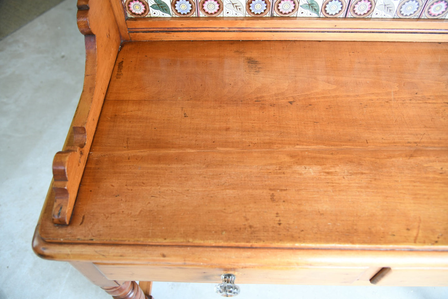 Victorian Pine Washstand