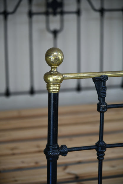 Victorian Cast Iron Metal Bed Frame