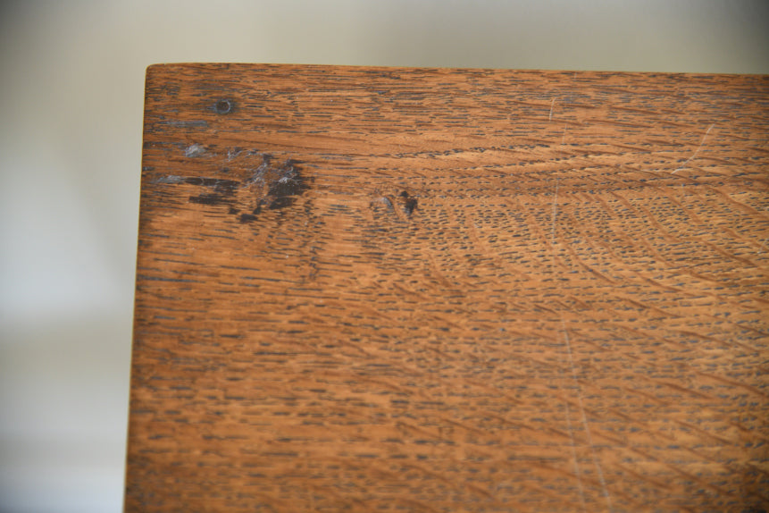 Early 20th Century Oak Glazed Tea Cabinet