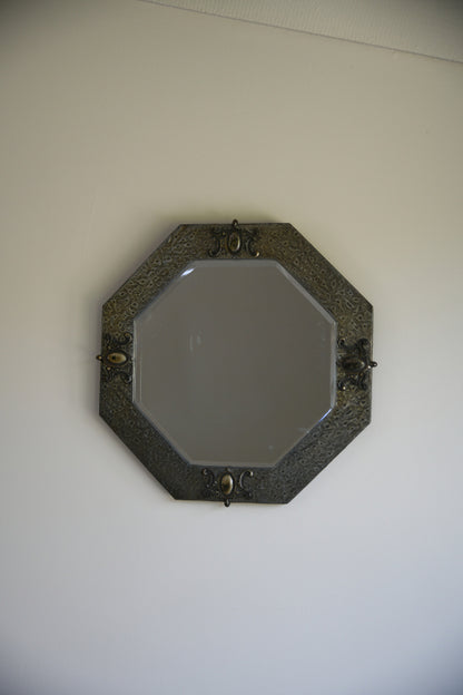 Arts & Crafts Octagonal Mirror