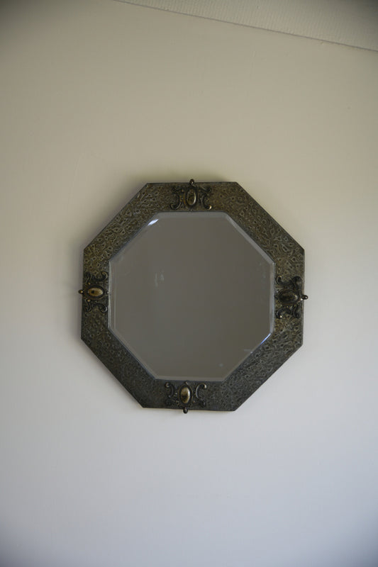 Arts & Crafts Octagonal Mirror