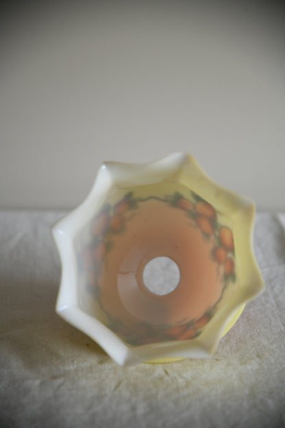 Vintage Orange & Yellow Glass Lampshade