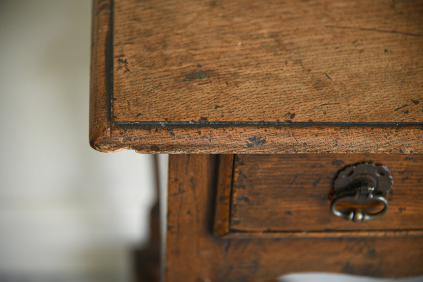 Rustic Oak Side Table