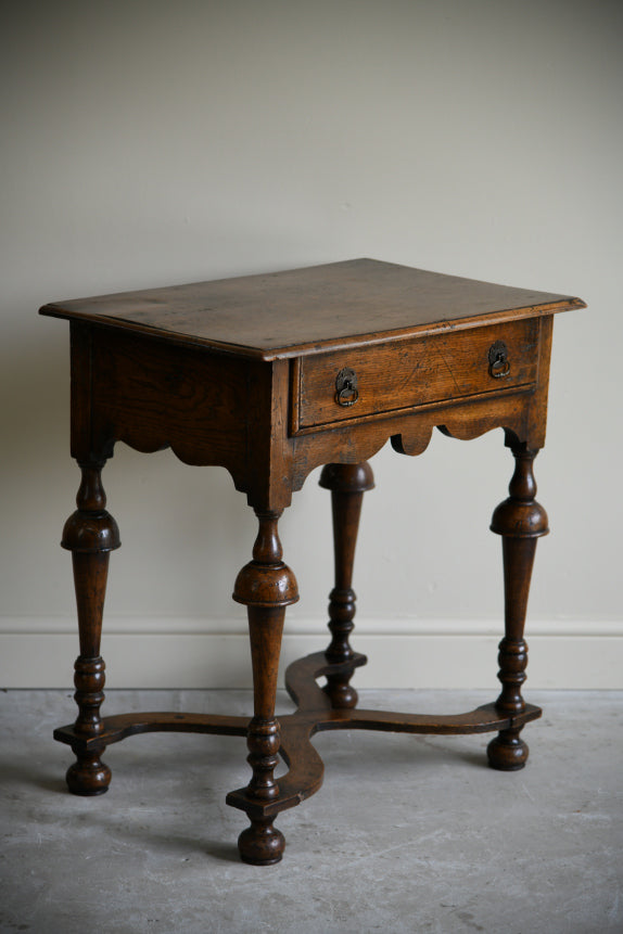 Rustic Oak Side Table