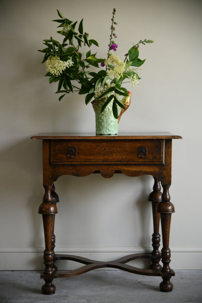 Rustic Oak Side Table