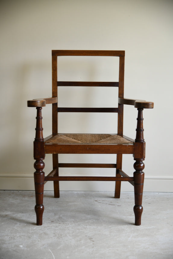 Early 20th Century Mahogany Carver Chair