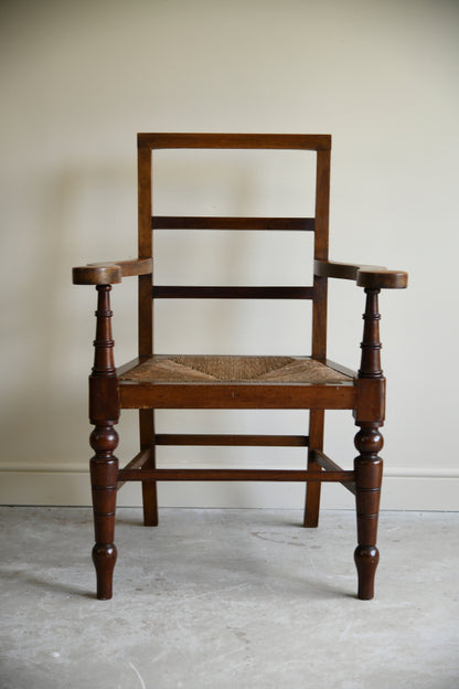 Early 20th Century Mahogany Carver Chair