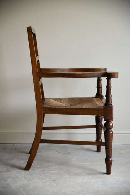 Early 20th Century Mahogany Carver Chair