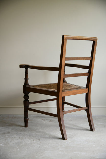 Early 20th Century Mahogany Carver Chair