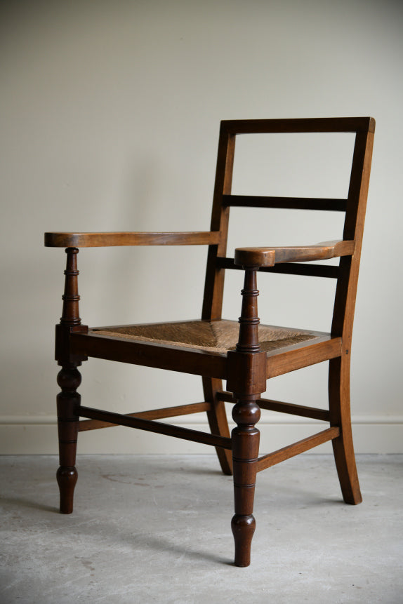 Early 20th Century Mahogany Carver Chair