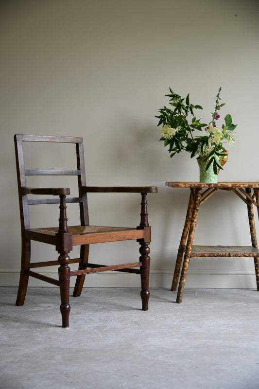 Early 20th Century Mahogany Carver Chair