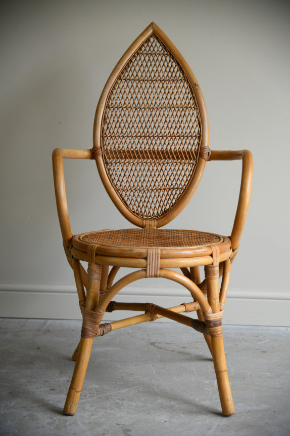 Single Vintage Cane Chair