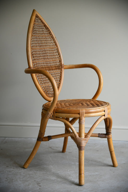 Single Vintage Cane Chair