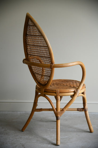 Single Vintage Cane Chair