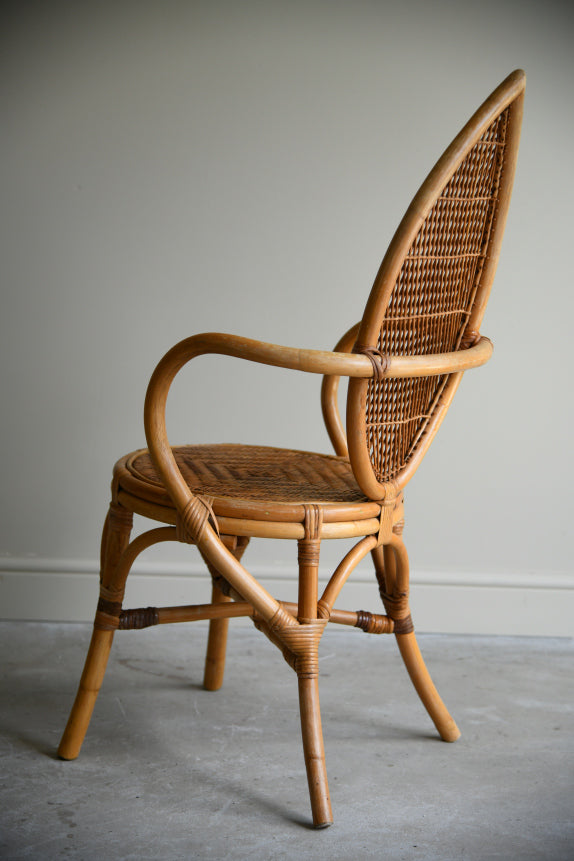 Single Vintage Cane Chair