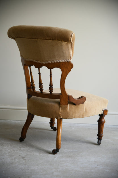 Victorian Occasional Bedroom Chair