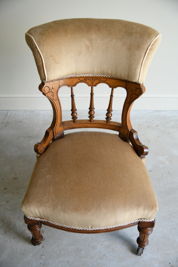 Victorian Occasional Bedroom Chair