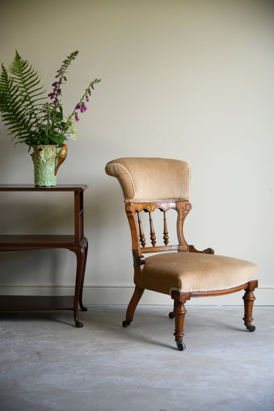 Victorian Occasional Bedroom Chair